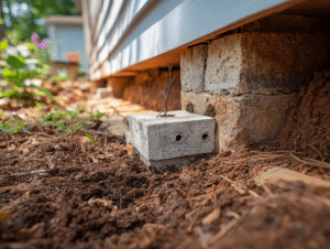 multi pest services termite control carrollton ga a concrete box with a hole in it